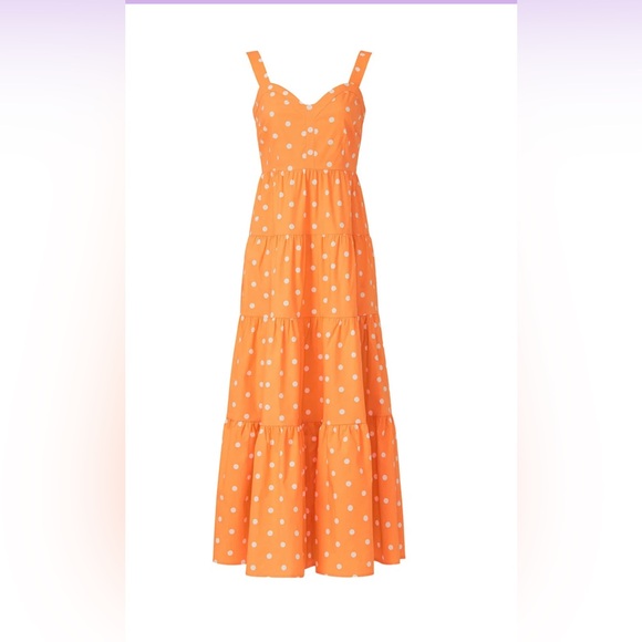 Color Me Courtney “Orange Cutie Maxi” SZ 18 - Picture 2 of 5